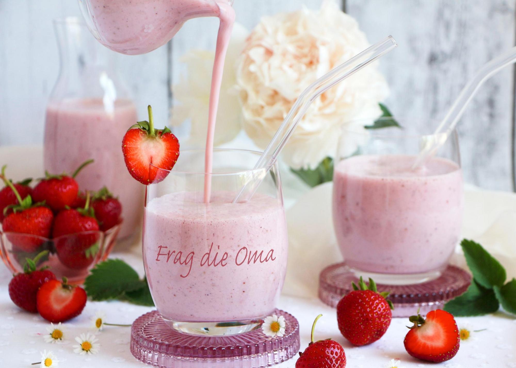 Erdbeerfrappe
