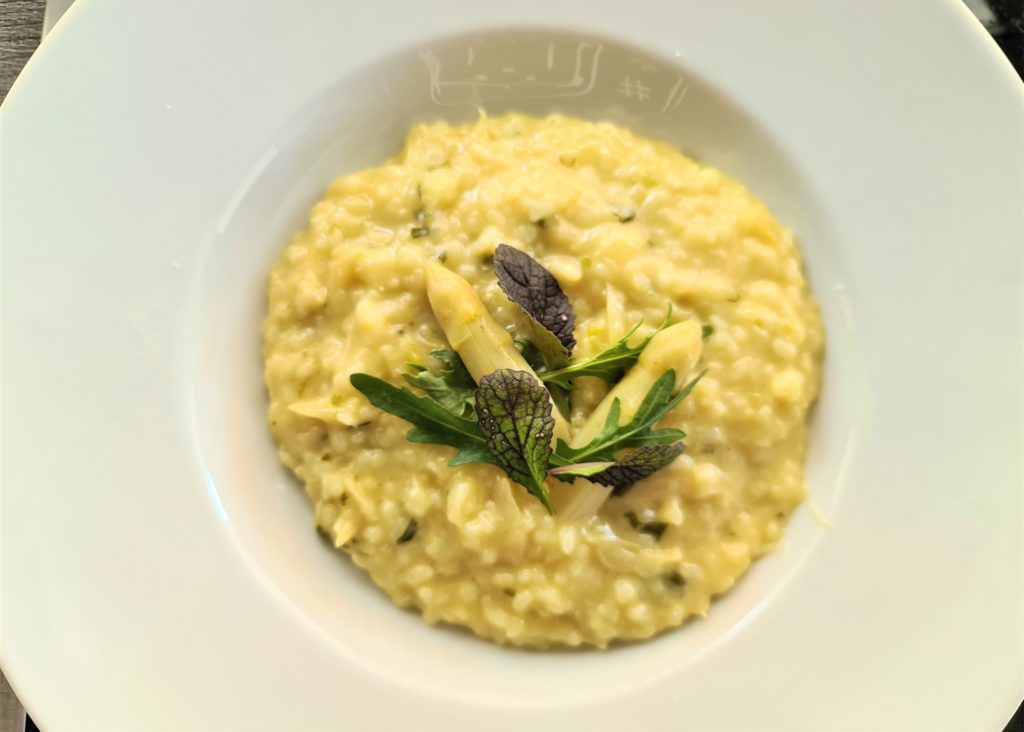 Spargelrisotto