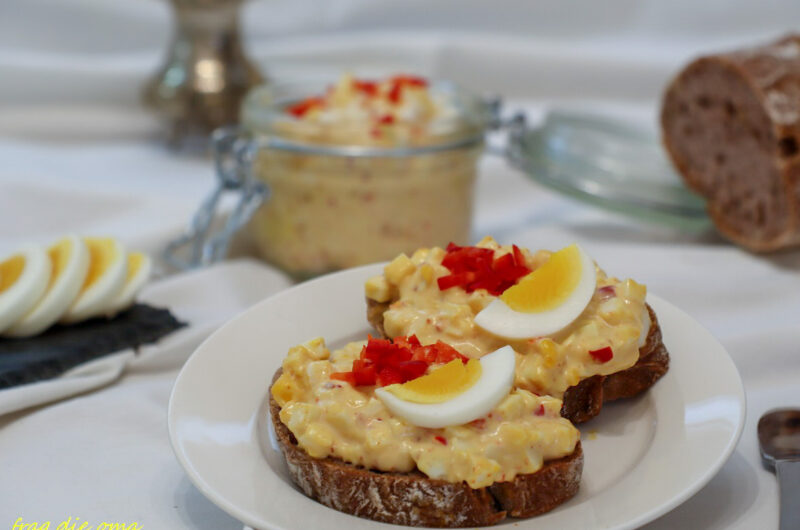 Eimayonnaise mit Paprika